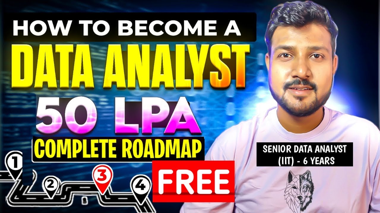 Data Analyst Roadmap - FREE Resources | Salary, Upskilling, Job Search ...