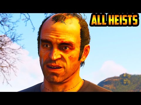 GTA 5: All Heist Cutscenes