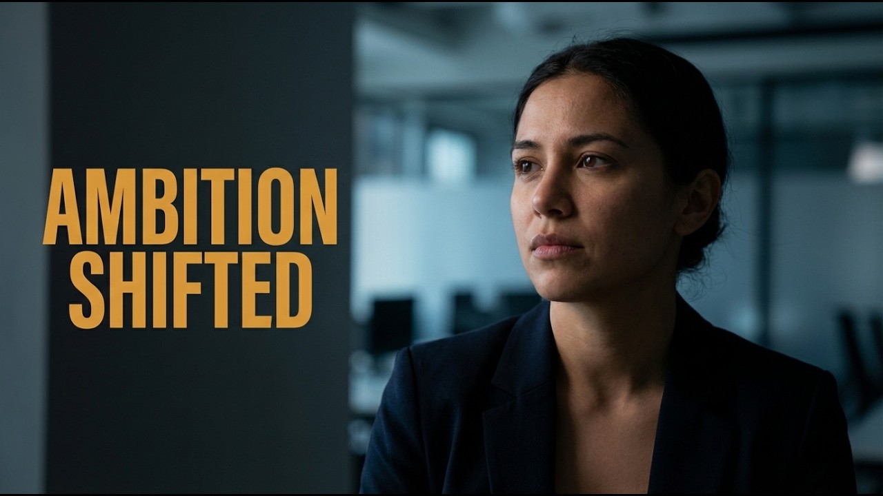 When ambition quietly changed its shape