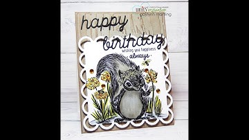 Unity Quick Tip: Dry Embossed Wood Grain + Copic Coloring