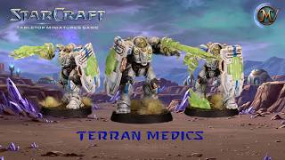 How to paint the Terran Medics from the StarCraft Tabletop Miniature Game by Archon Studio screenshot 2