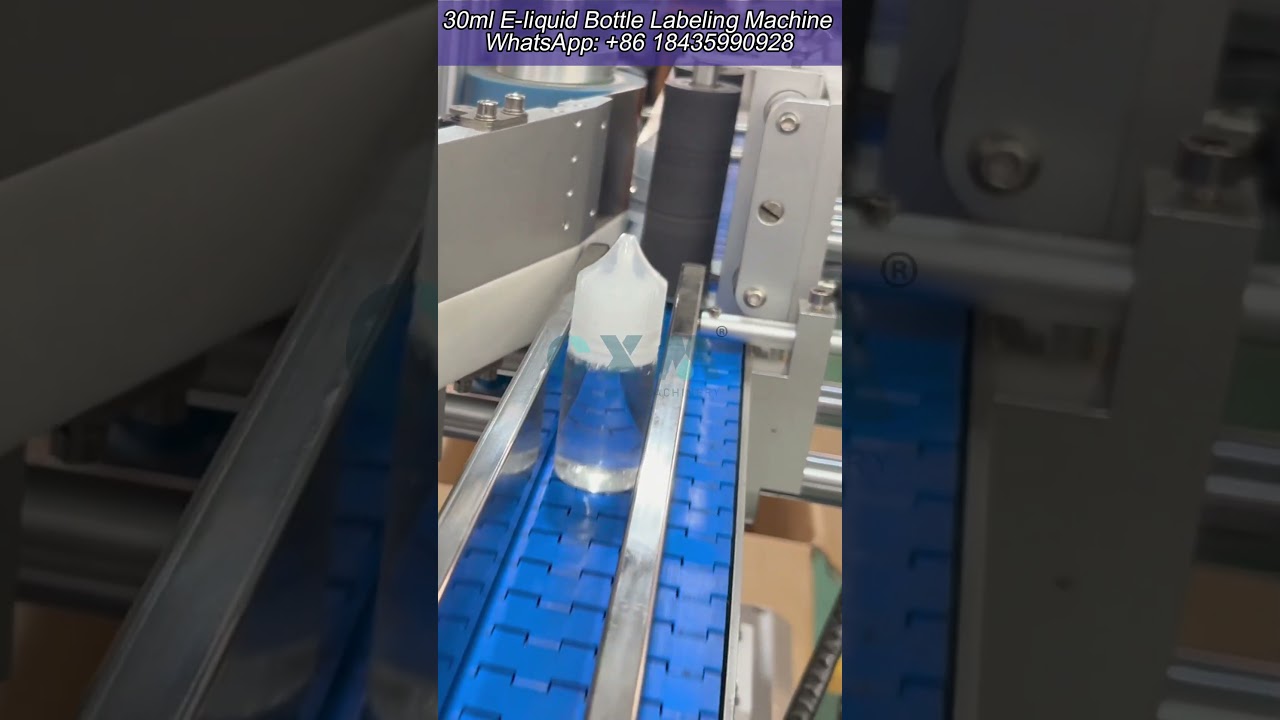30ml E-liquid Bottle Labeling Machine 
