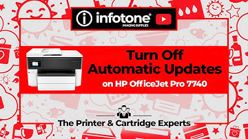 Turn off Automatic Updates on HP OfficeJet Pro 7740
