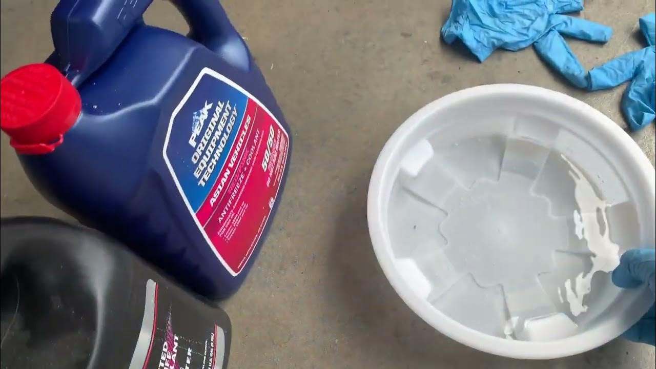 2015 2016 2017 2018 Toyota corolla coolant replacement flush after