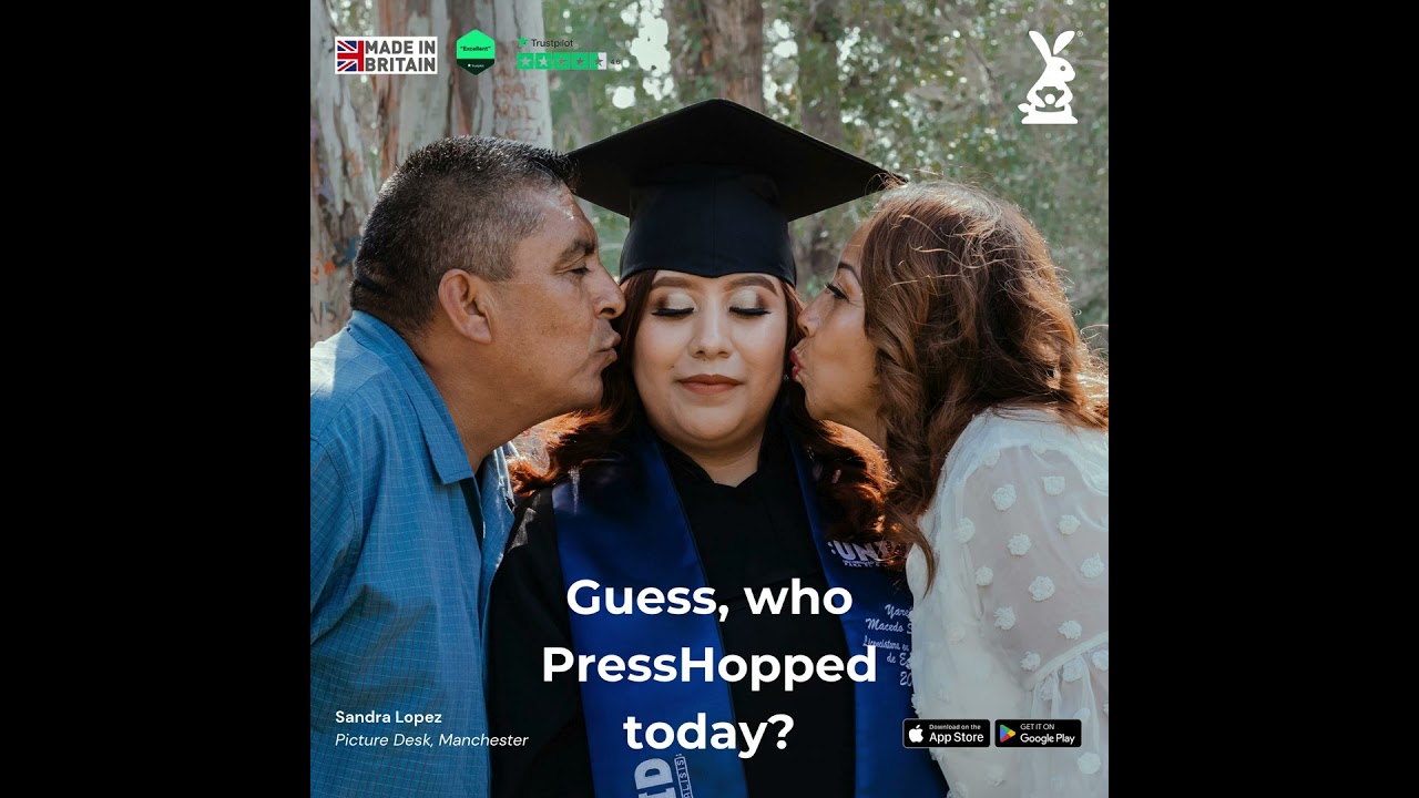 🎓 While PressHop®️ handled the story, Sandra was there for the moment that mattered most ❤️