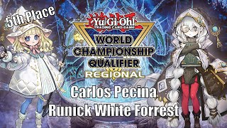 Yu-Gi-Oh! - 5th Place Runick White Forest Regional Deck Profile! -Carlos Pecina Ft. Ruben Penaranda