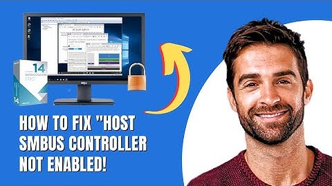 How to Fix "Host SMBus Controller Not Enabled!" on VMware 12.5.x(Ubuntu 17.04)