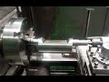 Эксцентрик на токарном станке (ДЕБАЛАНС) machining a part on a lathe