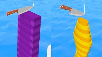 Flappy Slice! Very Satisfying And Relaxing ASMR Slicing Game