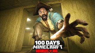 I Spent 100 Days in the Backrooms in Hardcore Minecraft... Here's What Happened