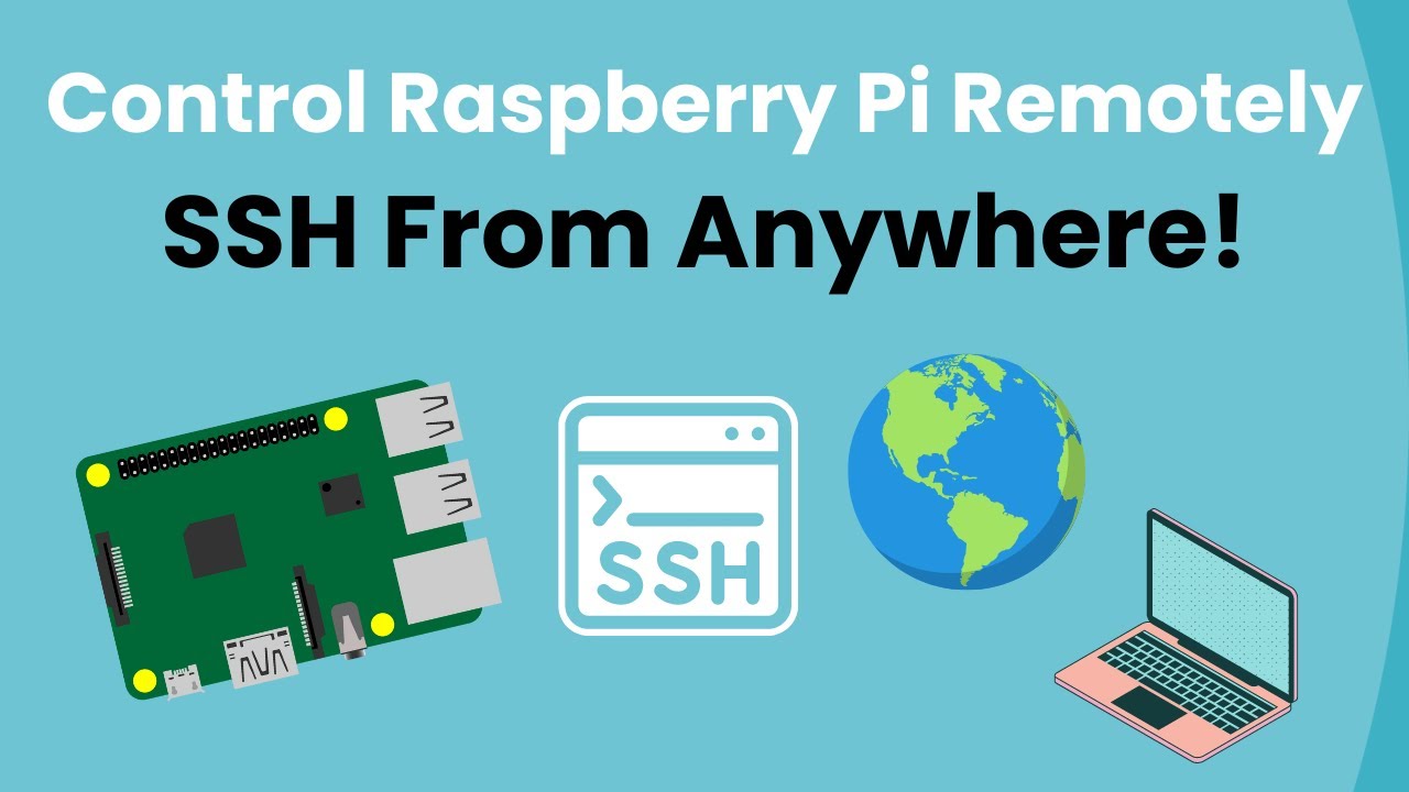 Remotely Control your Raspberry Pi via SSH from an External Network