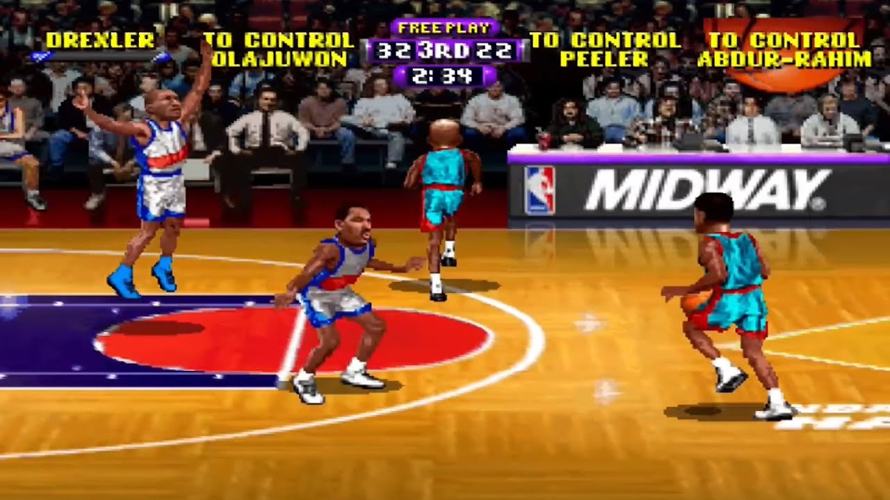 NBA Hangtime Gameplay (PSX)
