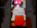 rabiks cube solve 3 steps 😈 l #cube#rabiks#shortclips#video
