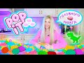 Pop it \ Мои первые попЫты  🌈 Настя Кош