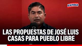 🔴🔵 José Luis Casas presenta sus propuestas como candidato a la alcaldía de Pueblo Libre