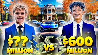 Cristiano Ronaldo' Son VS Neymar' Son  LIFESTYLE BATTLE