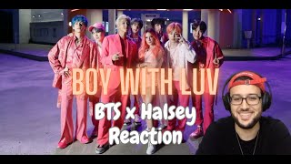 American Rap Fan Reacts to BTS (방탄소년단) 'Boy With Luv' ft Halsey Music Video| REACTION