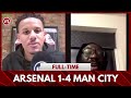 Arsenal 1-4 Man City | I Want Arteta To Admit His Time Is Up!! (Kenny Ken)