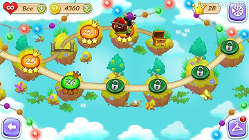 🐌❓💡"Snail Bob 3", level 25.2 Walkthrough. All Stars and treasures.