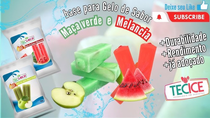 Gelo De Sabor, Pó Profissional P/ Preparo Gelo De Coco 10 Kg