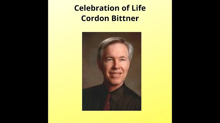 Celebration of Life: Cordon Bittner