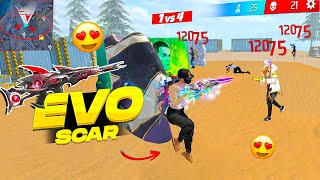 Evo Scar Rocked 🔥 30 Kills Solo Vs Squad Op Gameplay 🎯 Garena Free Fire
