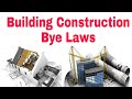 Building Bye Law for Civil Engineers