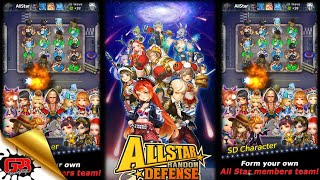 All-star Random Defense : Party, PVP tower defence | Gameplay | Android New Game screenshot 4