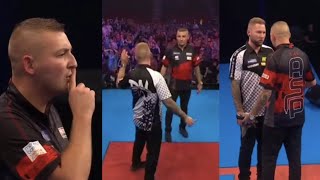 Nathan Aspinall vs. Danny Noppert Incident - PDC World Grand Prix 2022