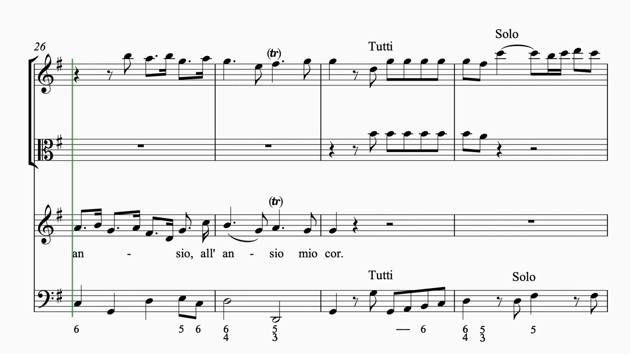 Antinio Lotti: Discordi pensieri (Teofane) • Edition No. 159