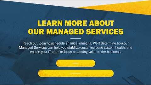 Sentinel Technologies Managed Services