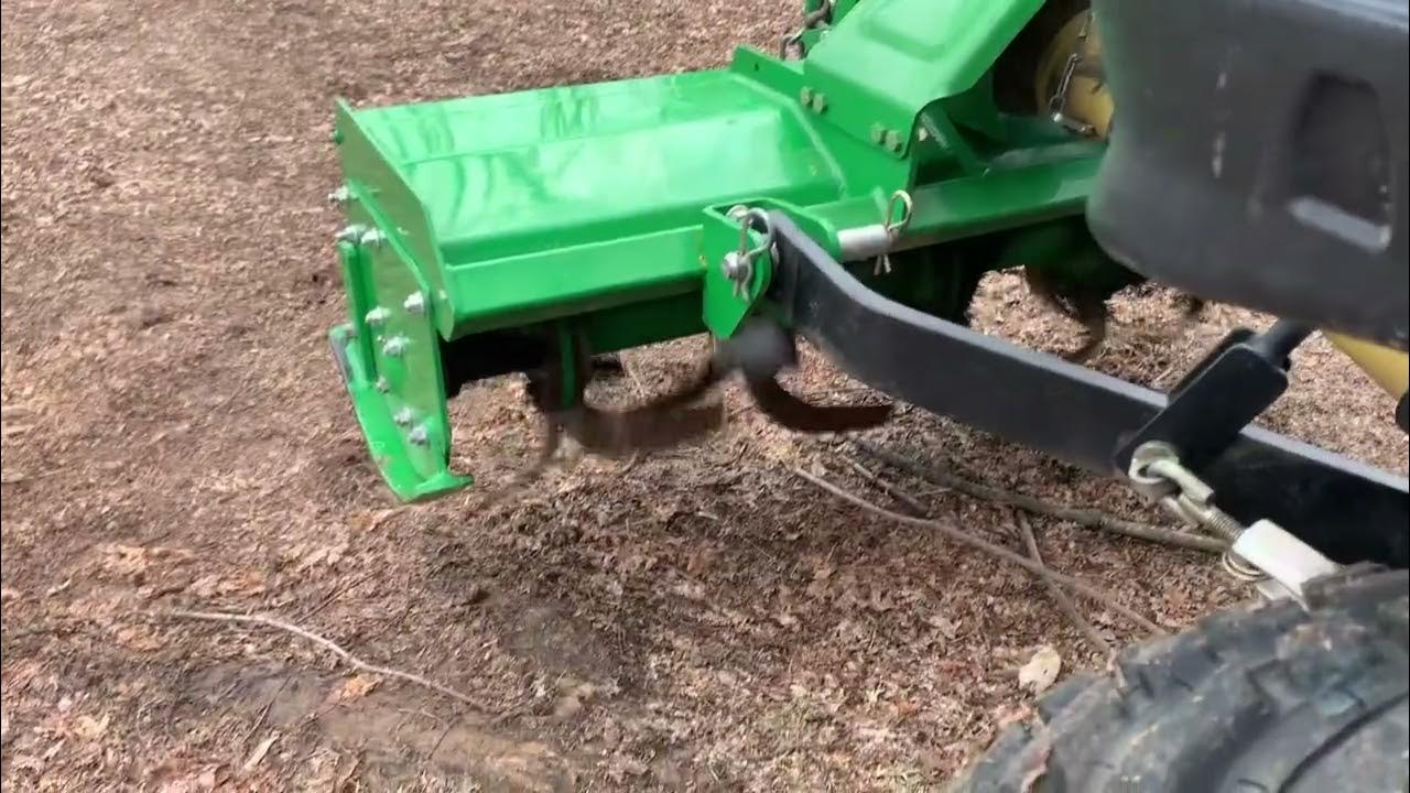 John Deere 647 Tiller YouTube