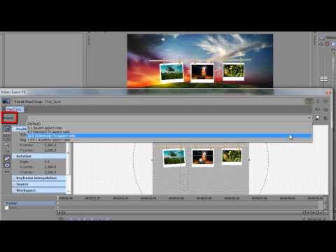 درس تحريك الصور في السوني فيغاس بمساعدة الفوتوشوب