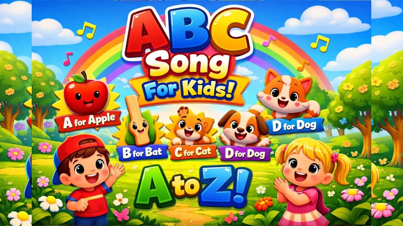 ABC Song for Kids | A to Z Alphabet Learning 🎵📚 - YouTube