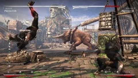 MKX Hunter Predator interactable reset combo (1-bar, 68%)