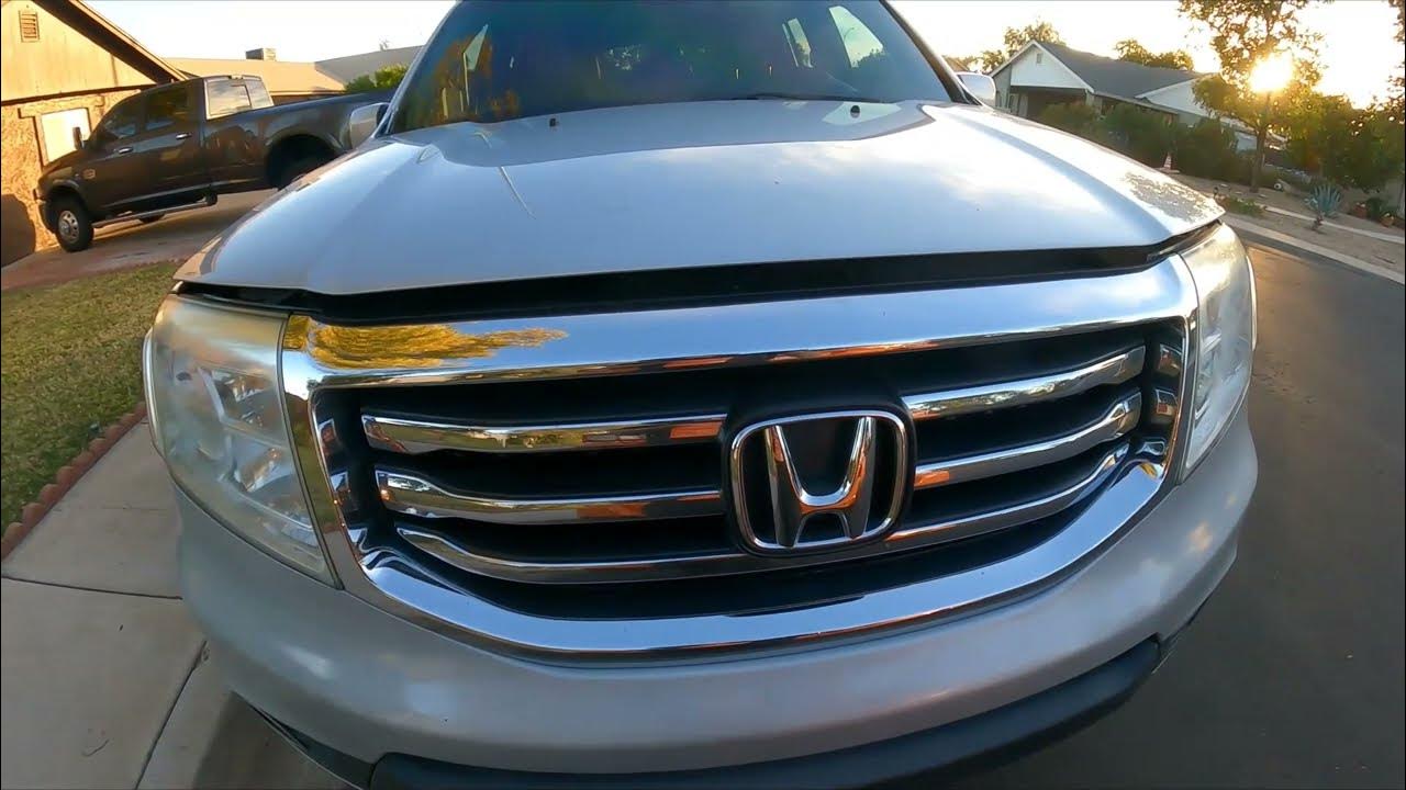 2011 Honda Pilot Headlight Bulb Replacement EASY - YouTube