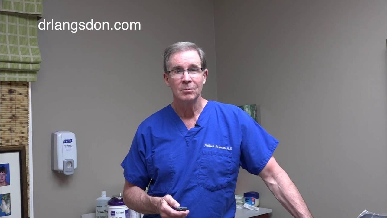 Dr. Langsdon discusses Blepharoplasty YouTube
