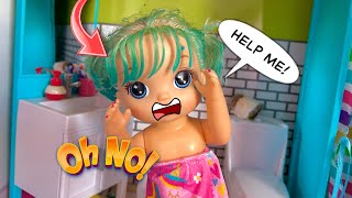 Baby Alive Katrinas Hair Turns Blue