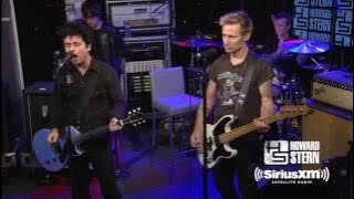 Green Day 'Holiday' Live on the Howard Stern Show