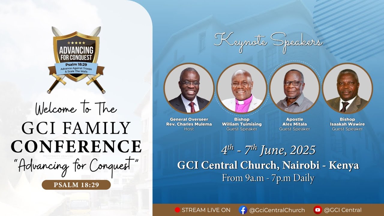 GCI Family Conference 2025 | Day 3 Session 1 - YouTube
