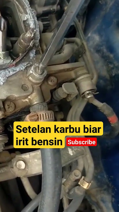 setelan karbu irit bensin#shorts