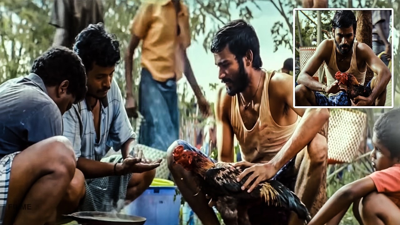 Dhanush PANDEM KOLLU Best Fight Scene | Dhanush Movie Scene | @Filmetelugu