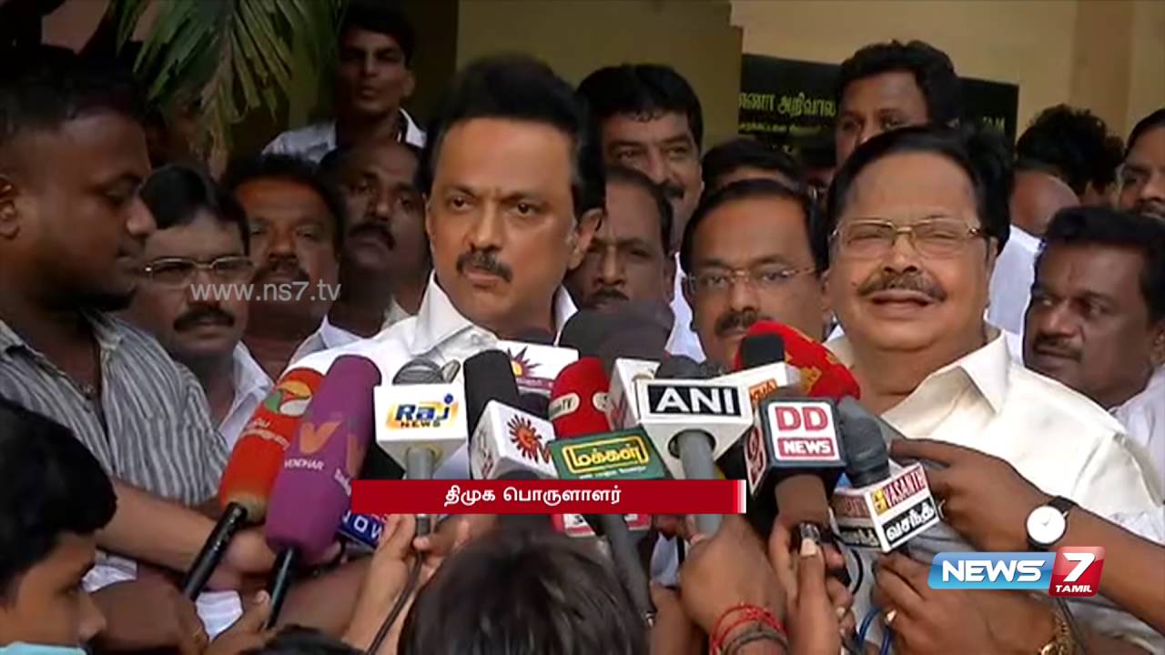 DMK MLAs suspension was pre-planned : M K Stalin | News7 Tamil