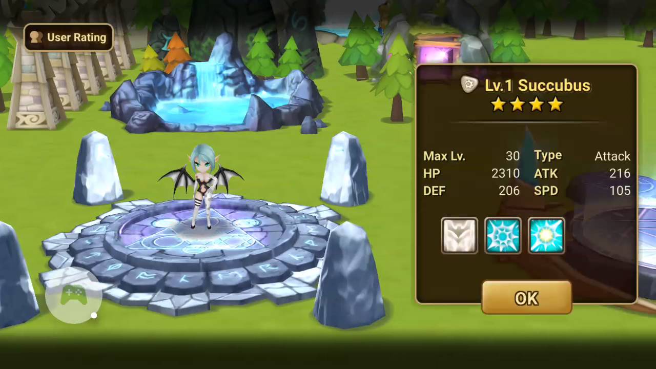 Summoners War: Sky Arena - light succubus