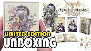 The Legend of Legacy HD Remastered Limited Edition (Nintendo Switch) Unboxing