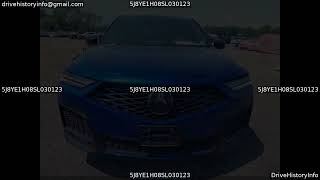 2025 Acura MDX | VIN 5J8YE1H08SL030123