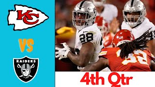 KC Chiefs vs. Las Vegas Raiders Full Highlights 4th Qtr HD | NFL Week 12, 2023
