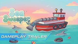 Sea Sweeper - Official Gameplay Trailer | Relaxing Ocean Cleanup & Incremental Ship Simulator screenshot 2