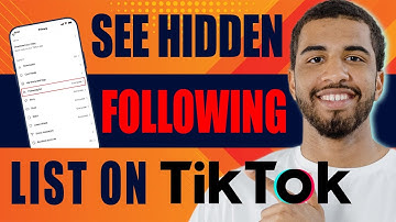 How to See Hidden Following List on TikTok (2025)