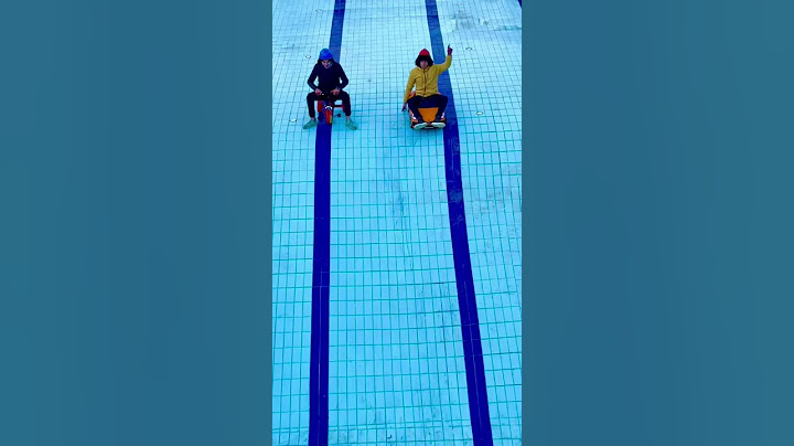 سباق فى المسبح الجزء الثانى 😂